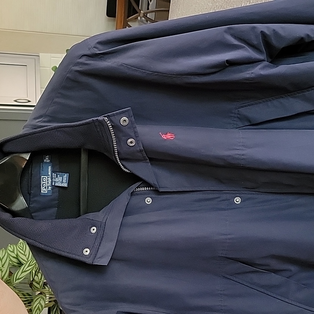 Men's Polo Ralph Lauren jacket, purchased new never worn, XL navy.